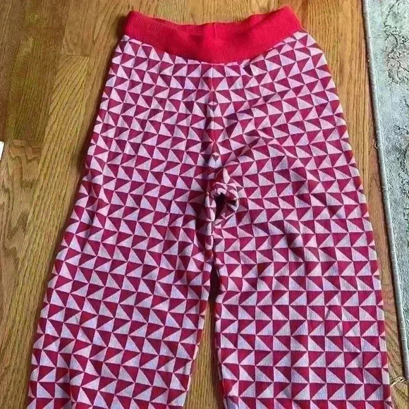 LUCCA couture patterned knit pants size M - Picture 2 of 14